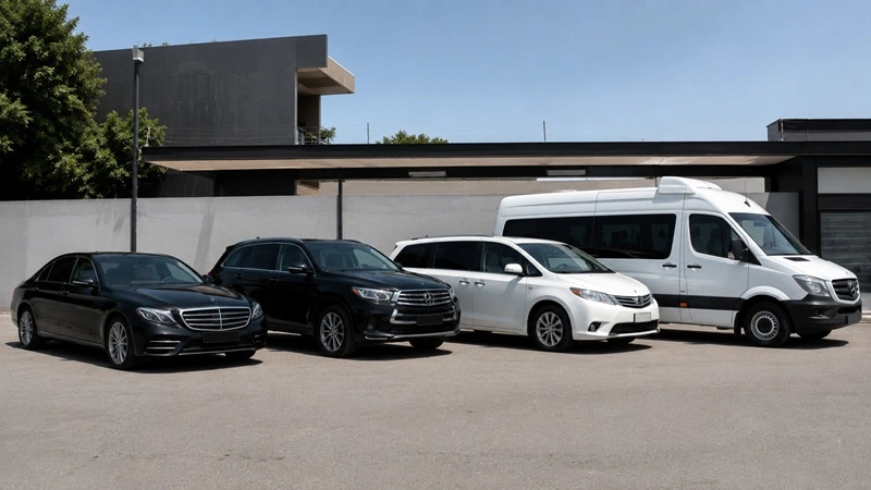 Flota completa de Taxi Aeropuerto VIP: sedán, SUV, van y sprinter, empresa con 15 años de trayectoria en Lima, Perú